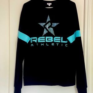 Rebel Athletics Girls Night In Pullover in Aqua